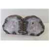 Image 3 : (2) Geode Bookends