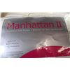 Image 3 : *Large Corduroy Cushion - (2) Manhattan II Synthetic Silk Pillows (NIB)