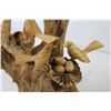 Image 2 : Carved Wooden Nesting Birds on Driftwood