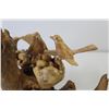 Image 3 : Carved Wooden Nesting Birds on Driftwood