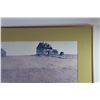 Image 3 : *Framed Print - Lady Laying in Farm Field (32 1/4" x 24 1/4")