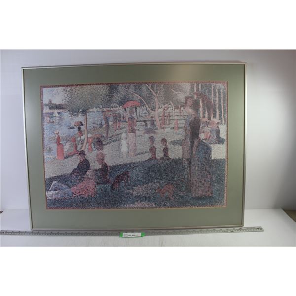 *Framed Print - Park Beach Setting (32 1/4" x 24")