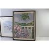 Image 4 : (2) Framed Signed Water Colors - Saskatoon Cityscape(24 3/4" x 19 1/4") - (18 1/2" x 23 1/2")