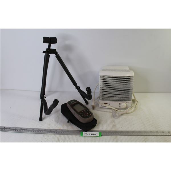 Meridian GPS in Case (unty6ested) - Instrument Stand - Honey Well Heater (working)