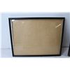 Image 2 : (2) Picture Frames - 11 1/2" x 9" and 11" x 13" - As Is