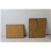Image 6 : (2) Picture Frames - 11 1/2" x 9" and 11" x 13" - As Is