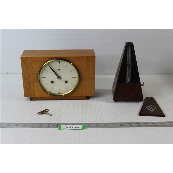 Clock, Metronome - Both Untested