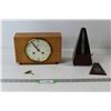 Image 1 : Clock, Metronome - Both Untested