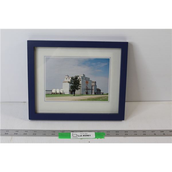 Saskatchewan Hanley Pool Photo by E. Ianson - 11 1/4" x 9 1/4"