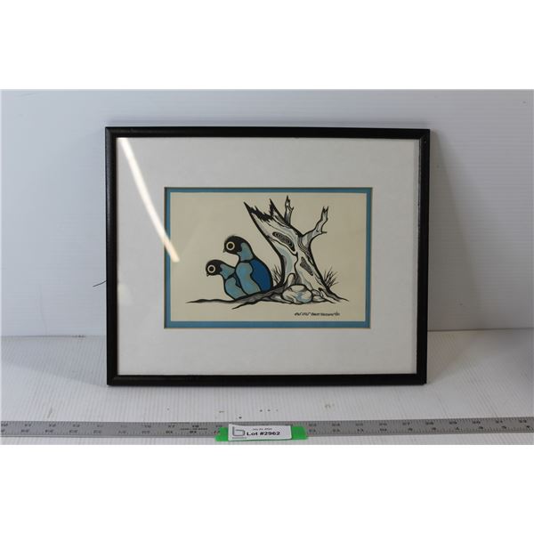 Nature Art by Robert Kakegamic - 14 3/4" x 12"