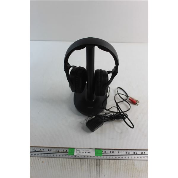 Sony Headset with Stand
