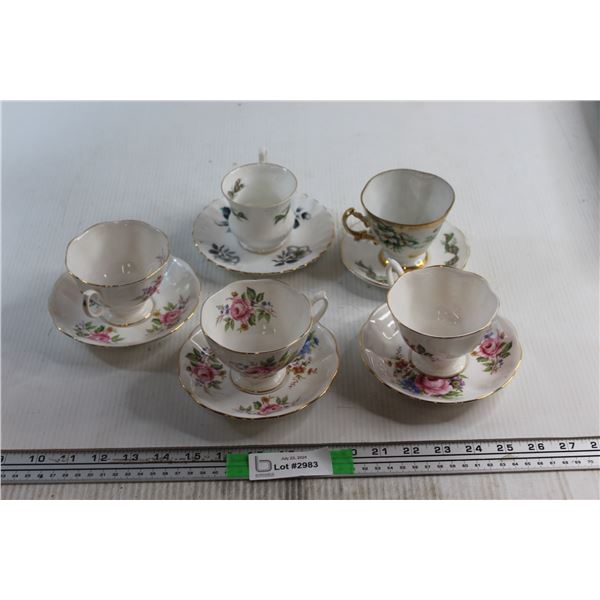 Cups and Saucers Set