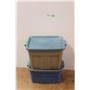 Image 1 : *(2) Totes with Lids