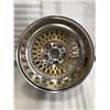 Image 2 : Set of 4 American racing equipments custom wheels - sz 16x7JJ (part no. 192-6744-G)