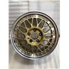 Image 1 : Set of 4 Blem finish clear coated 16" wheels (color gold)