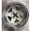 Image 3 : Set of 4 Blem finish clear coated 16" wheels (color mach white)