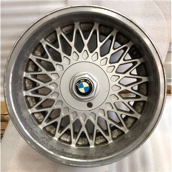 Set of 4 BMW C cap borbet mesh type B wheels - sz 17x 8.5JJ (color silver)