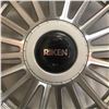 Image 2 : Set of 4 Riken VTX FF wheels - sz 7-JJ x 16 (color silver) part no. 76-5450-VGR