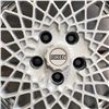 Image 2 : Set of 4 Riken Mesh custom wheels - sz 6-JJ x 15 (color silver) part no. 615-5425