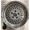 Image 1 : Set of 4 Riken Mesh custom wheels - sz 7-JJ x 16 (color silver) part no. 716-5112-RS