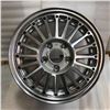 Image 1 : Set of 4 Riken VTX FR wheels - sz 7-JJ x 15 (color silver) part no. 75-5112-VSR