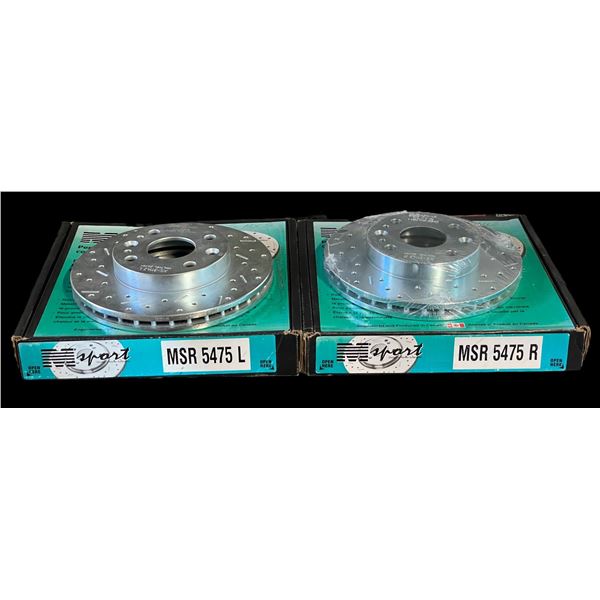 Group of 2 Msport brake Rotors - MSR 5475