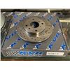 Image 2 : Group of 2 KVR Performance brake rotors - ME231CD & H0568RCD
