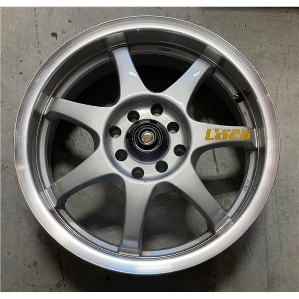 Group of 3 Loco clear coat finished racing wheels - sz 16x7