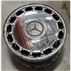 Image 1 : Set of 4 chrome Mercedes Benz wheels - sz 15 x 6.5