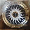 Image 1 : Set of 4 Blem finish clear coated wheels w/ Prime caps - sz 16 x 7 (silver)