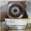 Image 2 : Set of 4 Blem finish clear coated wheels w/ Prime caps - sz 16 x 7 (silver)
