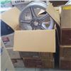 Image 3 : Group of 3 Alpha Av-5 light alloy wheels - sz 17 x 7.5JJ