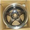 Image 1 : Group of 5 wheels designed by DTM - sz 17 x 7JJ (color black)