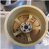 Image 2 : Group of 2 Gram lights wheels - sz 17 x 7 1/2JJ (color gold)