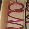 Image 2 : Set of 2 Vogtland red violet springs for subaru impreza WRX 30-660mm (part no. 9161035)