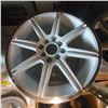 Image 1 : Group of 5-Zigen wheels - sz 16 x 7 (color white w/ silver trim)