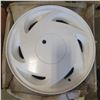 Image 1 : Group of 2 Centra white wheels - sz 14