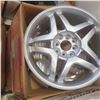 Image 2 : Group of 3 silver wheels rim - sz 17 x 7.5JJ