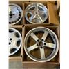 Image 2 : Group of 6 assorted single wheels rim - includes Subaru / M.Benz / racing wheel etc