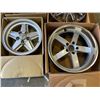 Image 2 : Group of 6 assorted single wheels rim - includes Ronal / M.Benz / Buick Park Avenue wheel etc