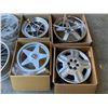 Image 2 : Group of 9 assorted single wheels rim - includes Audi / BMW / Prime / Act wheel etc