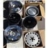 Image 1 : Group of 6 assorted single wheels rim - includes Jeep Cherokee / Buick Park Avenue wheel etc