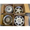 Image 2 : Group of 6 assorted single wheels rim - includes Inter Milano Mesh / Ronal / M.Benz E-Class etc