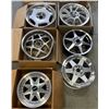 Image 1 : Group of 6 assorted single wheels rim - includes Zender / O.Z wheels etc