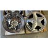 Image 2 : Group of 6 assorted single wheels rim - includes American Racing Equipment custom wheels / Reiken et