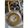Image 2 : Group of 5 assorted single wheels rim - includes American Racing Equipment custom wheels / BBS / Ima