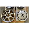 Image 2 : Group of 6 assorted single wheels rim - includes BMW / Diecastal / Centra wheel etc
