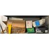 Image 1 : Shelf lot of assorted - includes box of Pirelli scrapers / TY Camry rear lamp / HID head lamp system