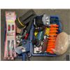 Image 2 : Shelf lot of assorted - includes suspension spring / Garrity flashlight / Msport brake pads etc