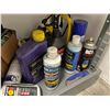 Image 2 : Shelf lot of assorted - includes HPS disc brake pads / car cleaning solutions etc